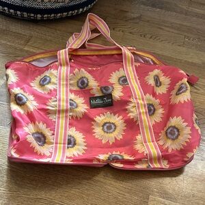 Matilda Jane Pink Sunflower Travel Bag